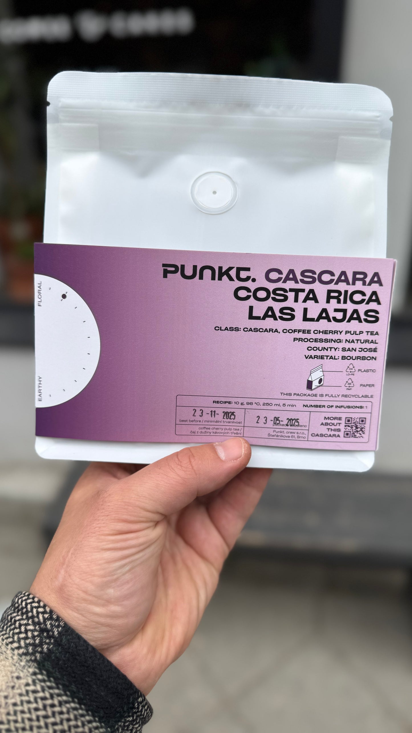 Kostarika Las Lajas Cascara